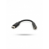 Vakoss TC-5681 Headphone Adapter (USB-C to 3.5mm Mini-Jack) Black
