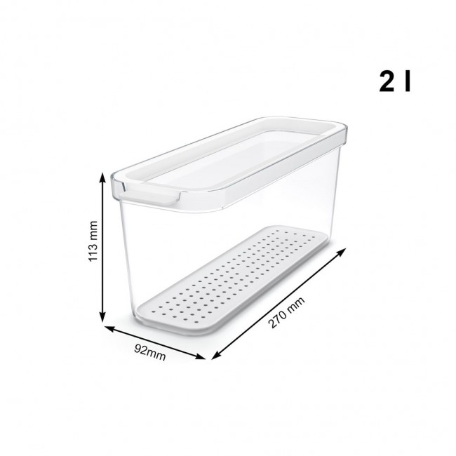 ROTHO Cauma - fridge organizer - 2L ROTHO Cauma - fridge organizer - 2L