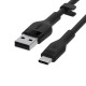 Belkin BOOST CHARGE Flex USB cable 3 m USB 2.0 USB A USB C Black