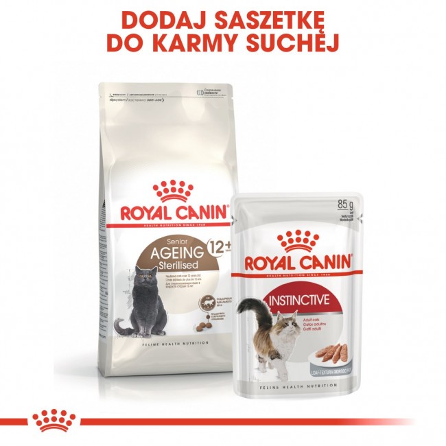 Royal Canin Senior Ageing Sterilised 12+ cats dry food 4 kg Corn, Poultry, Vegetable Royal Canin Senior Ageing Sterilised 12+ cats dry food 4 kg Corn, Poultry, Vegetable