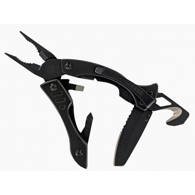Gerber Crucial multi tool pliers Full-size 5 tools Black Gerber Crucial multi tool pliers Full-size 5 tools Black