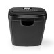 Nedis PASH112BKA4 paper shredder Strip shredding 22 cm Black