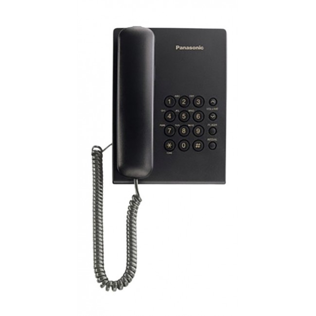 Panasonic KX-TS500 Analog telephone Black Panasonic KX-TS500 Analog telephone Black