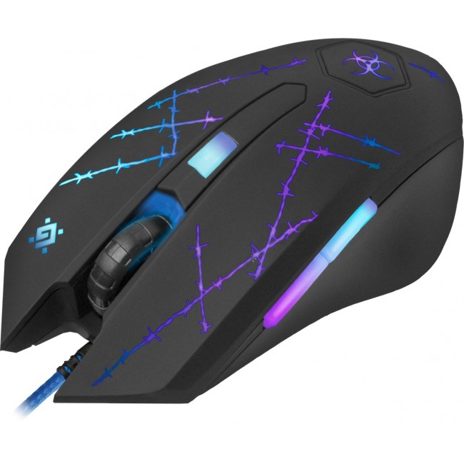Defender Forced GM-020L mouse Gaming Ambidextrous USB Type-A Optical 3200 DPI Defender Forced GM-020L mouse Gaming Ambidextrous USB Type-A Optical 3200 DPI