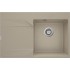 Granite sink 1-bowl with drainer - left