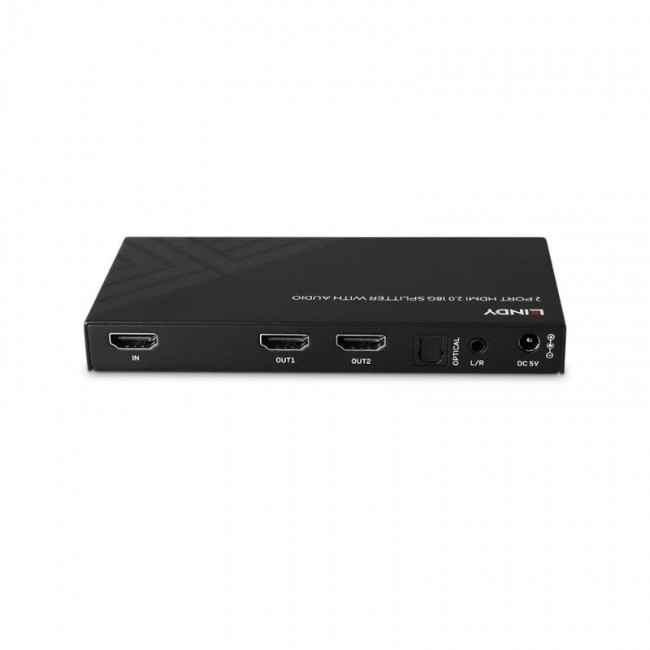 Lindy 2 Port HDMI 8K60 Splitter with Audio Lindy 2 Port HDMI 8K60 Splitter with Audio