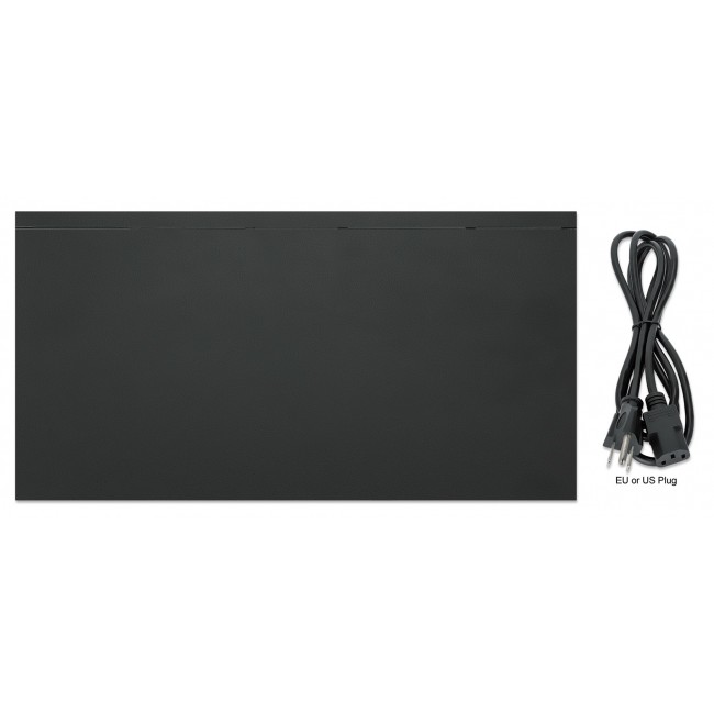 Intellinet 24-Port Gigabit Ethernet PoE+ Switch with 2 SFP Ports IEEE 802.3at/af (PoE+/PoE) Compliant, PoE Power Budget of 370 W, Two 1G SFP Open Slots, 19 Intellinet 24-Port Gigabit Ethernet PoE+ Switch with 2 SFP Ports IEEE 802.3at/af (PoE+/PoE) Compliant, PoE Power Budget of 370 W, Two 1G SFP Open Slots, 19