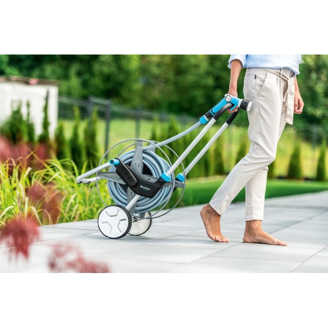 CELLFAST 55-050 EXPLORER garden hose reel Cart reel 1/2 60 m Black, Blue, Grey CELLFAST 55-050 EXPLORER garden hose reel Cart reel 1/2 60 m Black, Blue, Grey