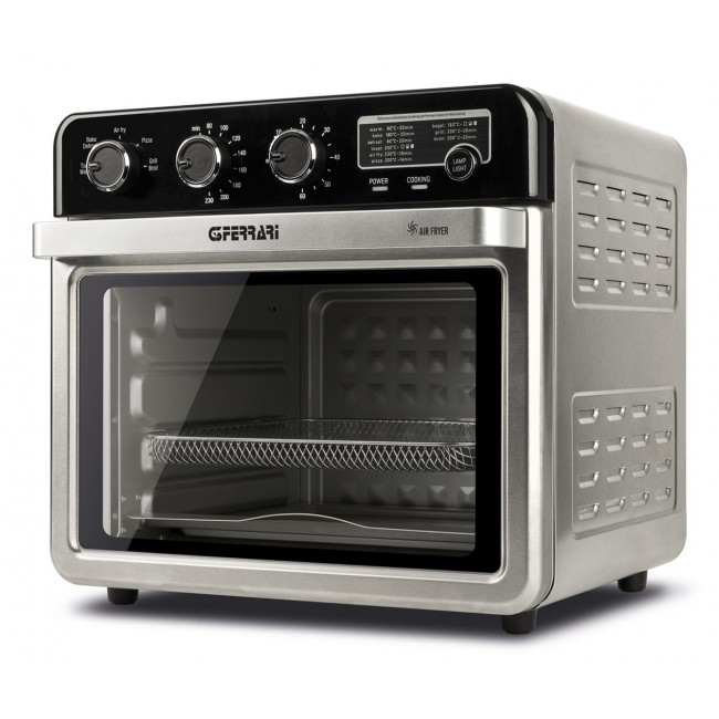 G3 Ferrari G10221 Hot air fryer single 32 l 2000 W Black, stainless steel G3 Ferrari G10221 Hot air fryer single 32 l 2000 W Black, stainless steel