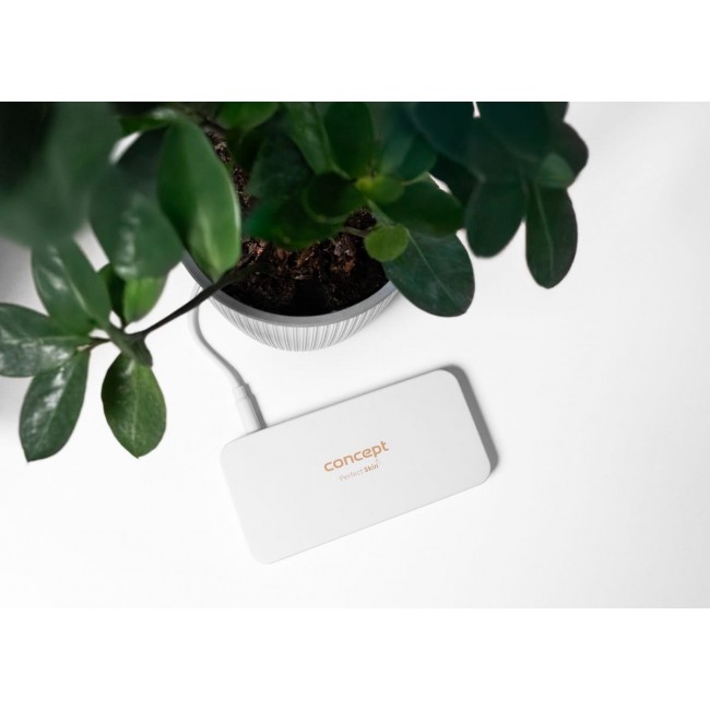 Cosmetic mirror with LED light, white KZ2010 CONCEPT