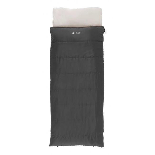 Outwell Contour Prime Adult Rectangular sleeping bag Polyester Dark Grey