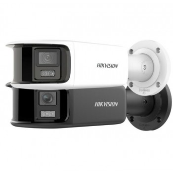 Hikvision Pro Series with ColorVu DS-2CD2T87G2P-LSU/SL(4mm)(C)/O-STD/BLACK Bullet IP security camera Indoor 5120 x 1440 pixels Ceiling/wall