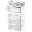Bosch Serie 6 KGN39LBCF fridge-freezer Freestanding 363 L C Black