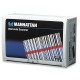 Manhattan USB-A Magnetic Strip Card Reader, Triple Track Reader, Keyboard Wedge Decoder, Cable 1.5m, Black, Three Year Warranty