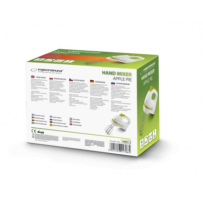 Esperanza EKM011 Apple Pie mixer Hand mixer