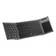 Inateck KB06101_STEEL GRAY keyboard Home RF Wireless + Bluetooth QWERTZ English Black