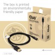 Cable USB-C to DP 1M/M/M CAC-1559 Club3D Cable USB-C to DP 1M/M/M CAC-1559 Club3D
