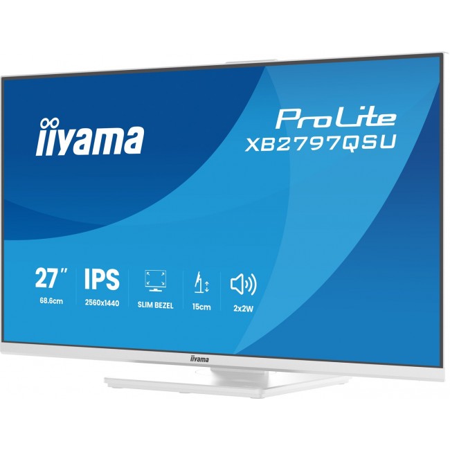 iiyama ProLite XB2797QSU-W1 computer monitor 68.6 cm (27 iiyama ProLite XB2797QSU-W1 computer monitor 68.6 cm (27