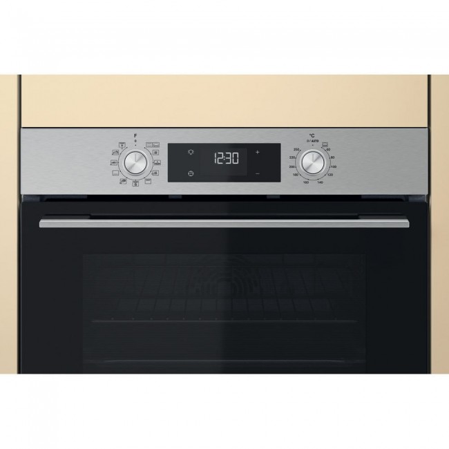 Whirlpool OMK58CU1SX 71 L Black, Stainless steel