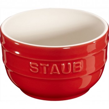 Staub Mini Ramekin Round, 2 pcs. - 200 ml, Red