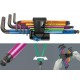 Wera 05022210001 hex key L-shaped hex key set Metric 9 pc(s) Wera 05022210001 hex key L-shaped hex key set Metric 9 pc(s)