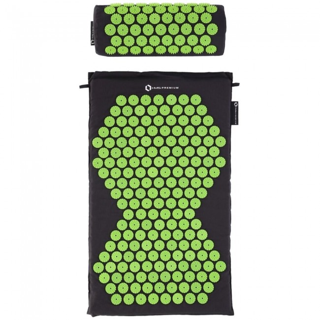 Acupressure mat HMS AKM03 black Acupressure mat HMS AKM03 black