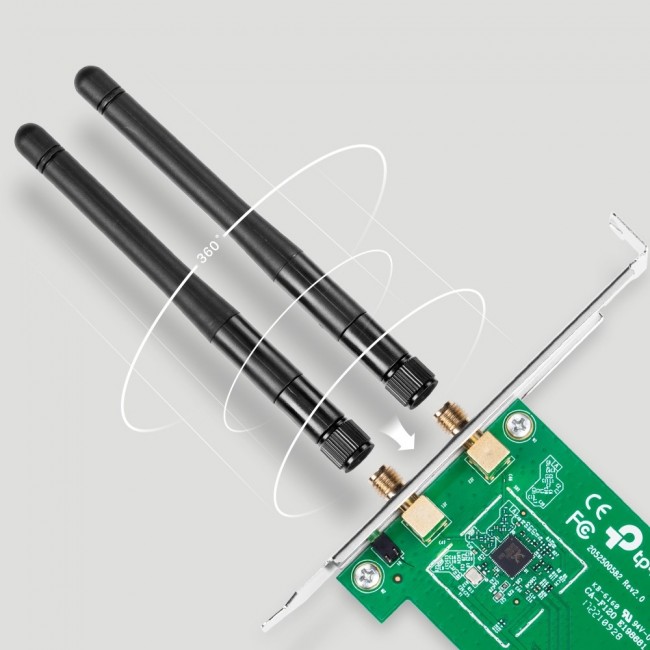 TP-Link TL-WN881ND network card Internal WLAN 300 Mbit/s TP-Link TL-WN881ND network card Internal WLAN 300 Mbit/s