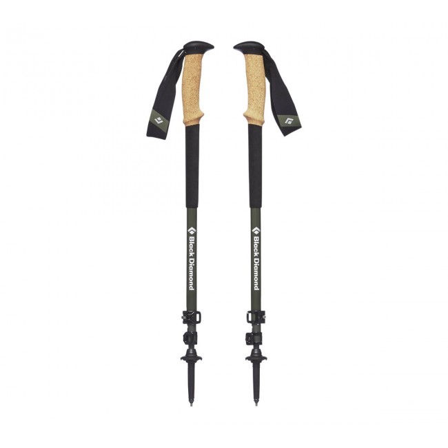 Black Diamond Alpine Carbon Cork trekking pole Unisex Telescopic