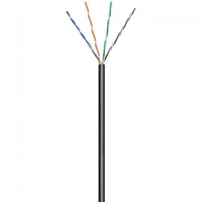Techly ITP7-UTP-0100LO networking cable Black 100 m Cat5e U/UTP (UTP) Techly ITP7-UTP-0100LO networking cable Black 100 m Cat5e U/UTP (UTP)