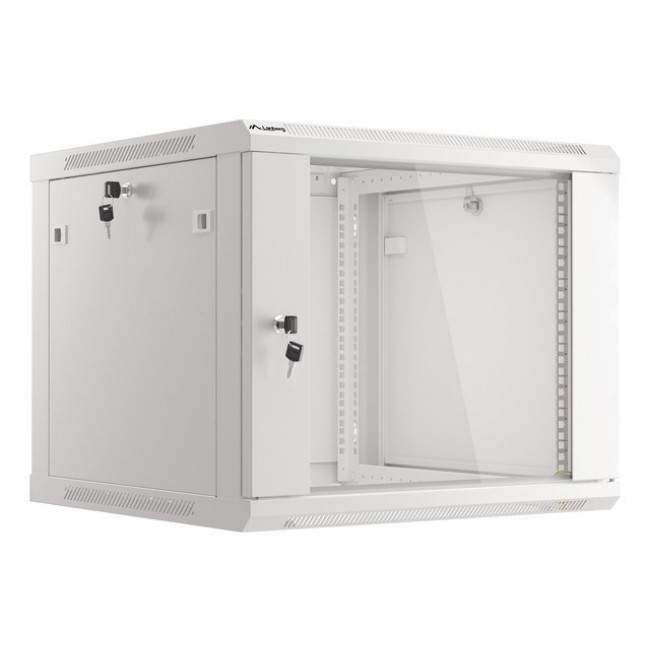 Lanberg WF01-6609-10S rack cabinet 9U Wall mounted rack Grey Lanberg WF01-6609-10S rack cabinet 9U Wall mounted rack Grey