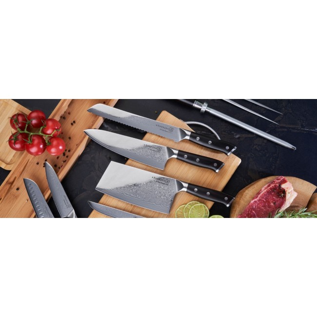 Kohersen Elegance Ebony Wood bread knife 22.9 cm Kohersen Elegance Ebony Wood bread knife 22.9 cm