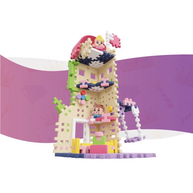 MARIOINEX Mini Waffle Princess Fantasy Tower Building Blocks, 148 pieces MARIOINEX Mini Waffle Princess Fantasy Tower Building Blocks, 148 pieces