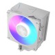 MODECOM Volcano 0C T201 ARGB Processor Air cooler 12 cm White