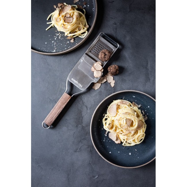 Microplane 43313 manual grater/spiralizer Grip grater Silver, Wood Microplane 43313 manual grater/spiralizer Grip grater Silver, Wood