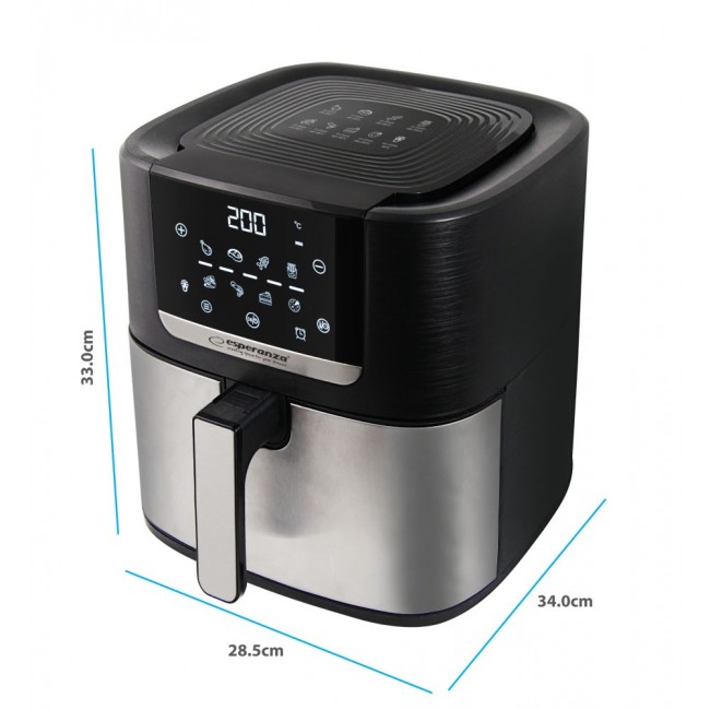 Esperanza EKA004 Non-fat fryer 8L, 1700W Inox Esperanza EKA004 Non-fat fryer 8L, 1700W Inox