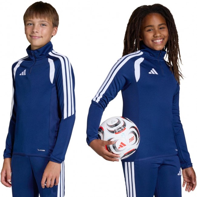 Bluza dla dzieci adidas Tiro 26 League Training Top granatowa JY7165 152cm Bluza dla dzieci adidas Tiro 26 League Training Top granatowa JY7165 152cm