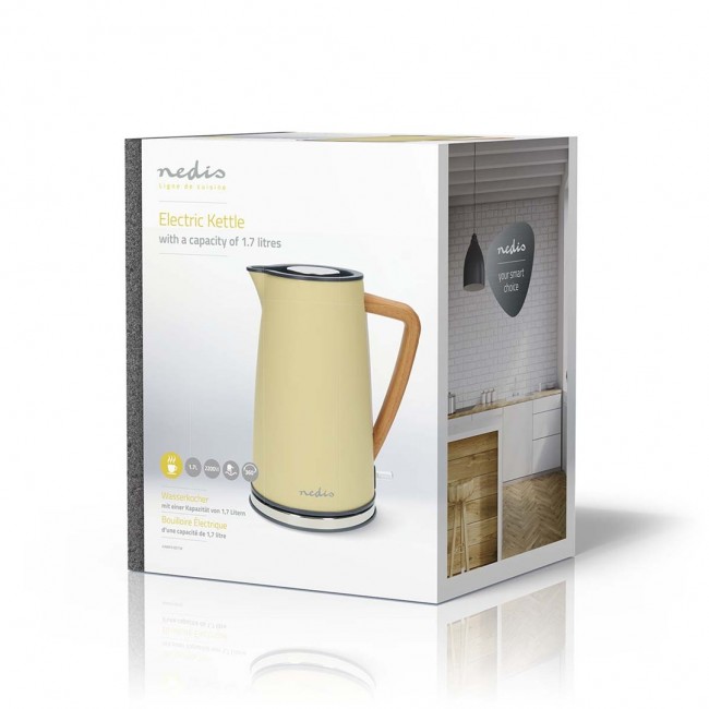 Electric kettle Nedis KAWK510EYW 1.7L Yellow