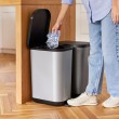 ROTHO Ribo Silver - pedal bin 35l