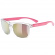 Uvex rookie clear Multi-sport glasses Boy/Girl Full rim Pink, Translucent