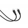 Digitus USB silicone cable, USB4 version 2.0, USB 80Gbps, 1.5 m, black