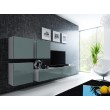Cama Square cabinet VIGO 50/50/30 white/grey gloss