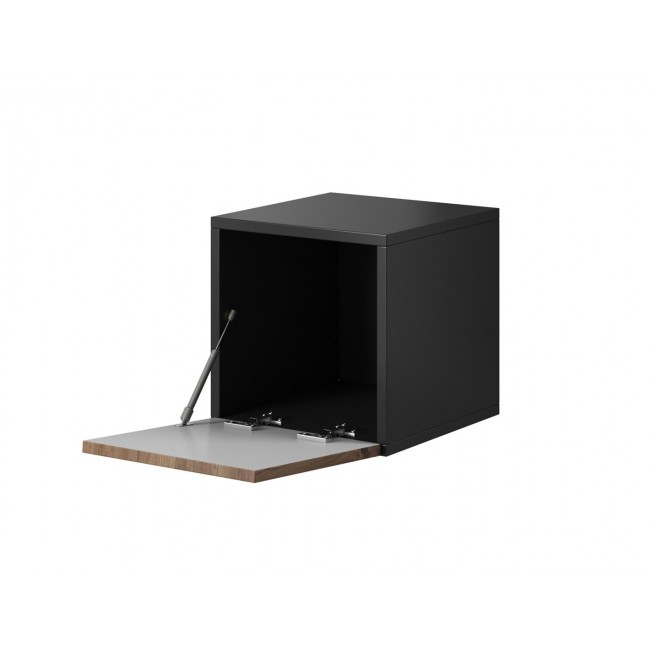 Cama full storage cabinet ROCO RO5 37/37/39 black/black/black