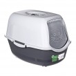 DIAMENTIQ BAYA light grey/dark grey - cat litter box - 55,5 x 40 x 38,7 cm