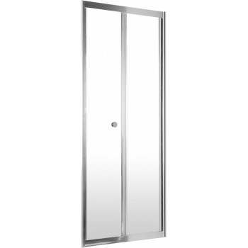 Built-in shower door 80 cm - folding