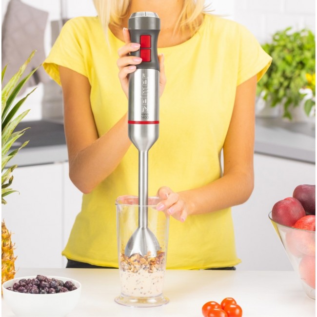 Zelmer ZHB4650 VARIO 0.7 L Immersion blender 1400 W Metallic, Red Zelmer ZHB4650 VARIO 0.7 L Immersion blender 1400 W Metallic, Red