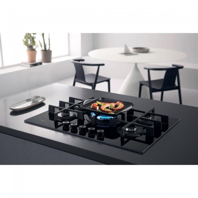 Whirlpool AKWL 728/NB Black Built-in 75 cm Gas 5 zone(s) Whirlpool AKWL 728/NB Black Built-in 75 cm Gas 5 zone(s)