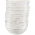 Set of 4 Staub round bowls - 14 cm, Ivory