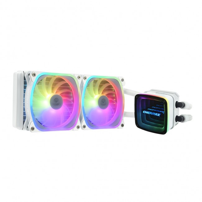 Enermax ELC-AQFA240-SQA-W computer cooling system Processor Liquid cooling kit 12 cm White 1 pc(s) Enermax ELC-AQFA240-SQA-W computer cooling system Processor Liquid cooling kit 12 cm White 1 pc(s)