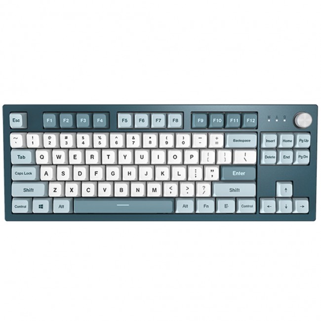 Montech MKey TKL keyboard Gaming USB Dark Grey, Light Blue, White Montech MKey TKL keyboard Gaming USB Dark Grey, Light Blue, White