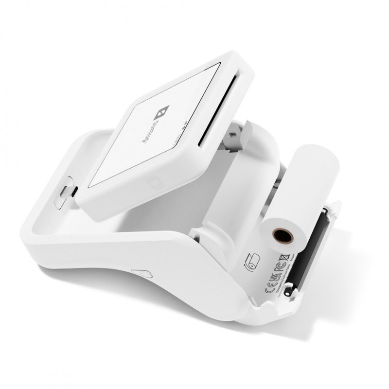 SumUp Solo Printer smart card reader Battery Wi-Fi White